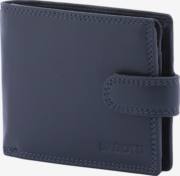 Laura Biagiotti Portemonnaie in Blau: Vorderseite