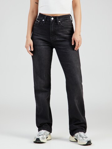 Calvin Klein Jeans Regular Jeans in Schwarz: Vorderseite