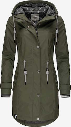 Cappotto funzionale 'L60042' di Peak Time in verde: frontale