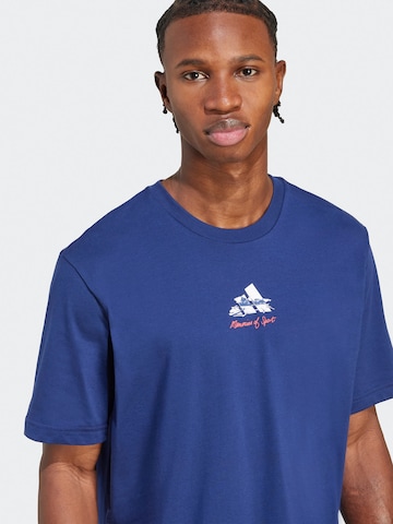 T-Shirt fonctionnel 'GALLERY' ADIDAS SPORTSWEAR en bleu
