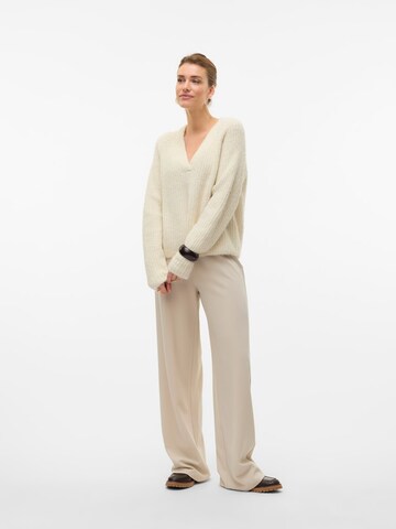 VERO MODA Wide Leg Housut värissä harmaa
