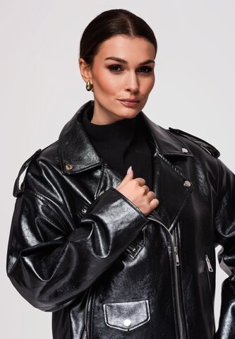 Veste mi-saison 'OW-JAFL-0111' Ombre en noir