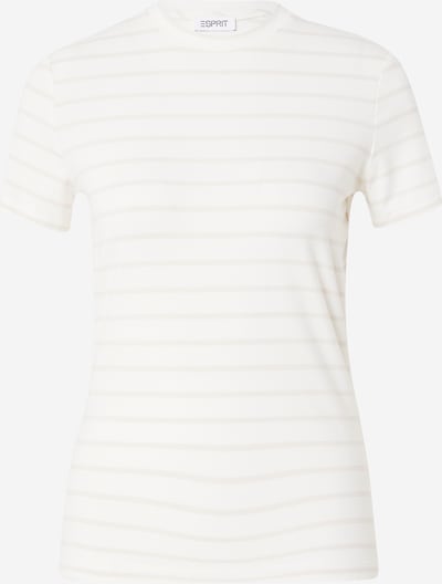 ESPRIT T-shirt i beige / off-white, Produktvy