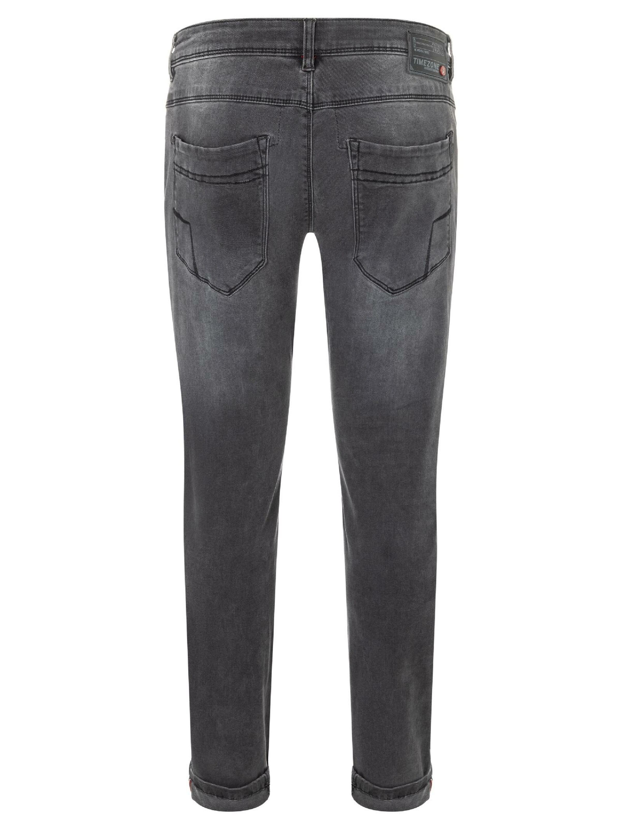 TIMEZONE Slimfit Jeans 'Scott' in Grau