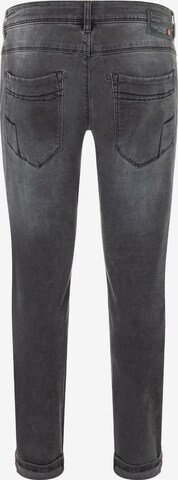 TIMEZONE Slimfit Jeans 'Scott' in Grau