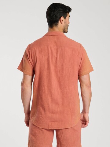 South Beach Regular Fit Hemd in Orange
