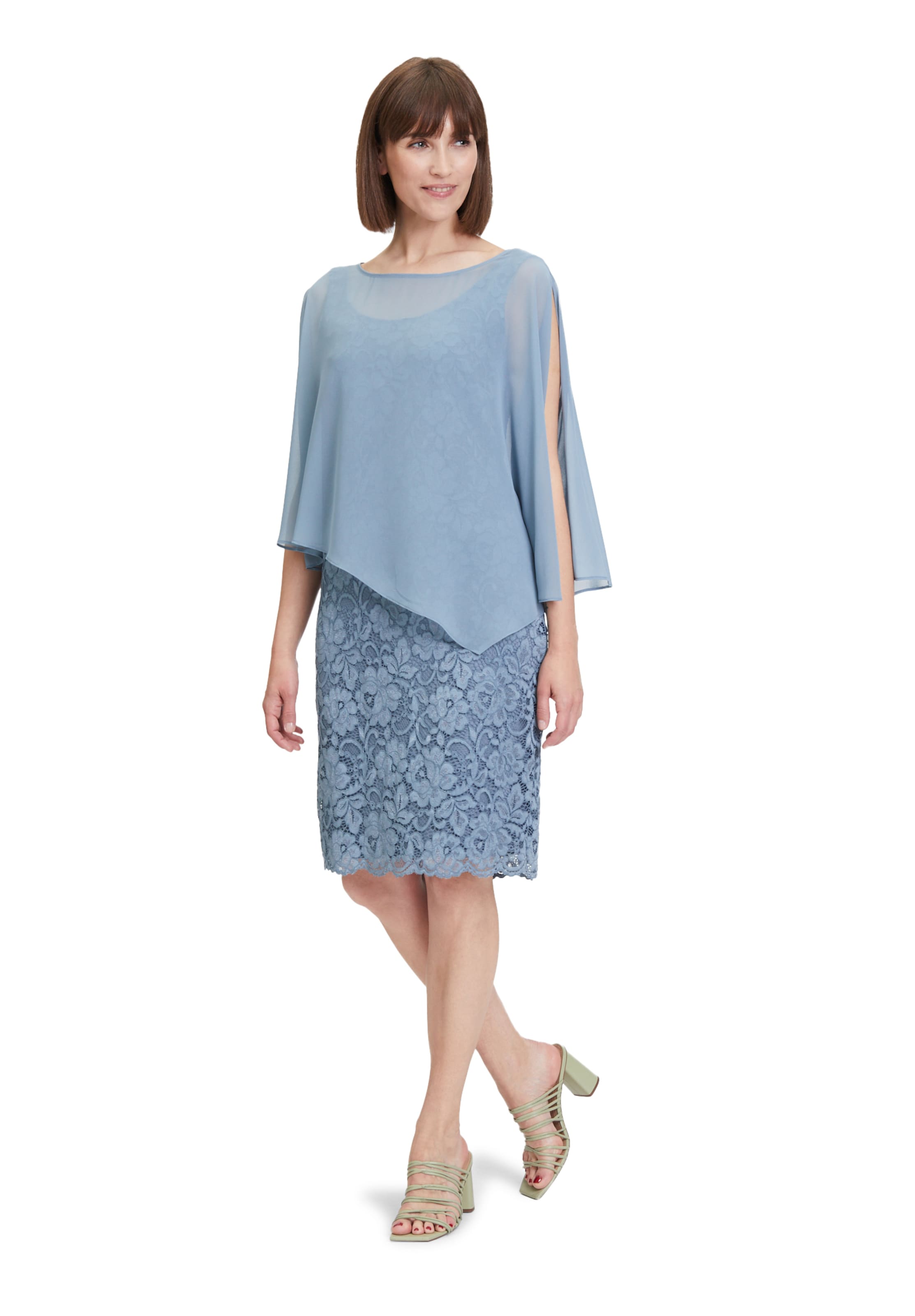 Vera Mont Cocktail Dress in Blue