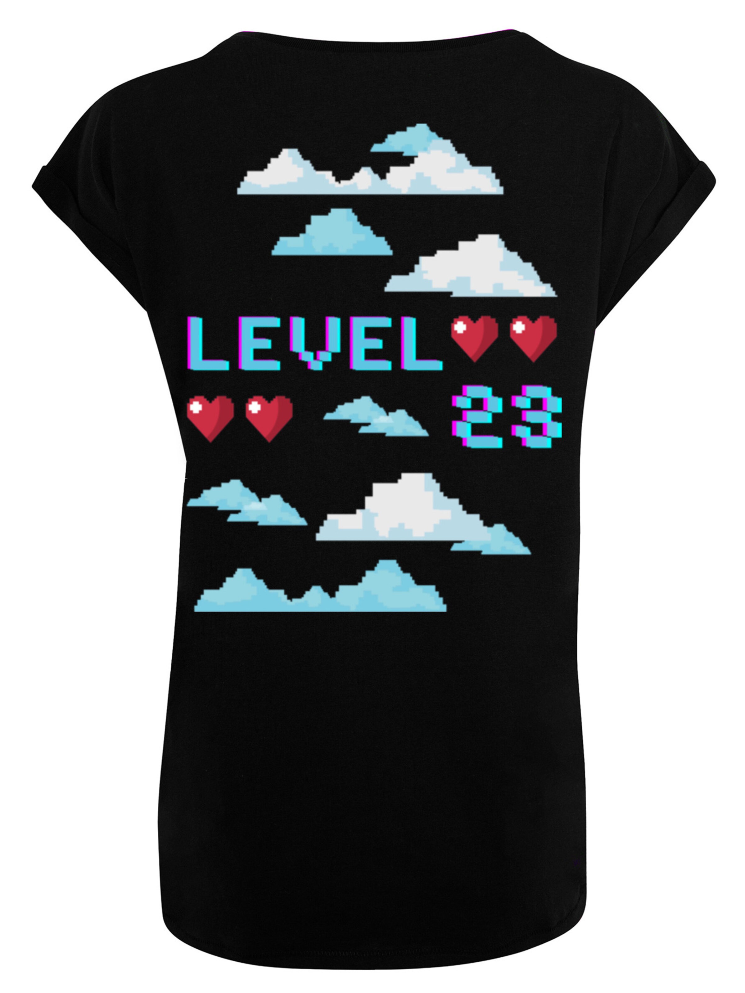 T-shirt 'Happy New Year Silvester 2023' F4NT4STIC en noir