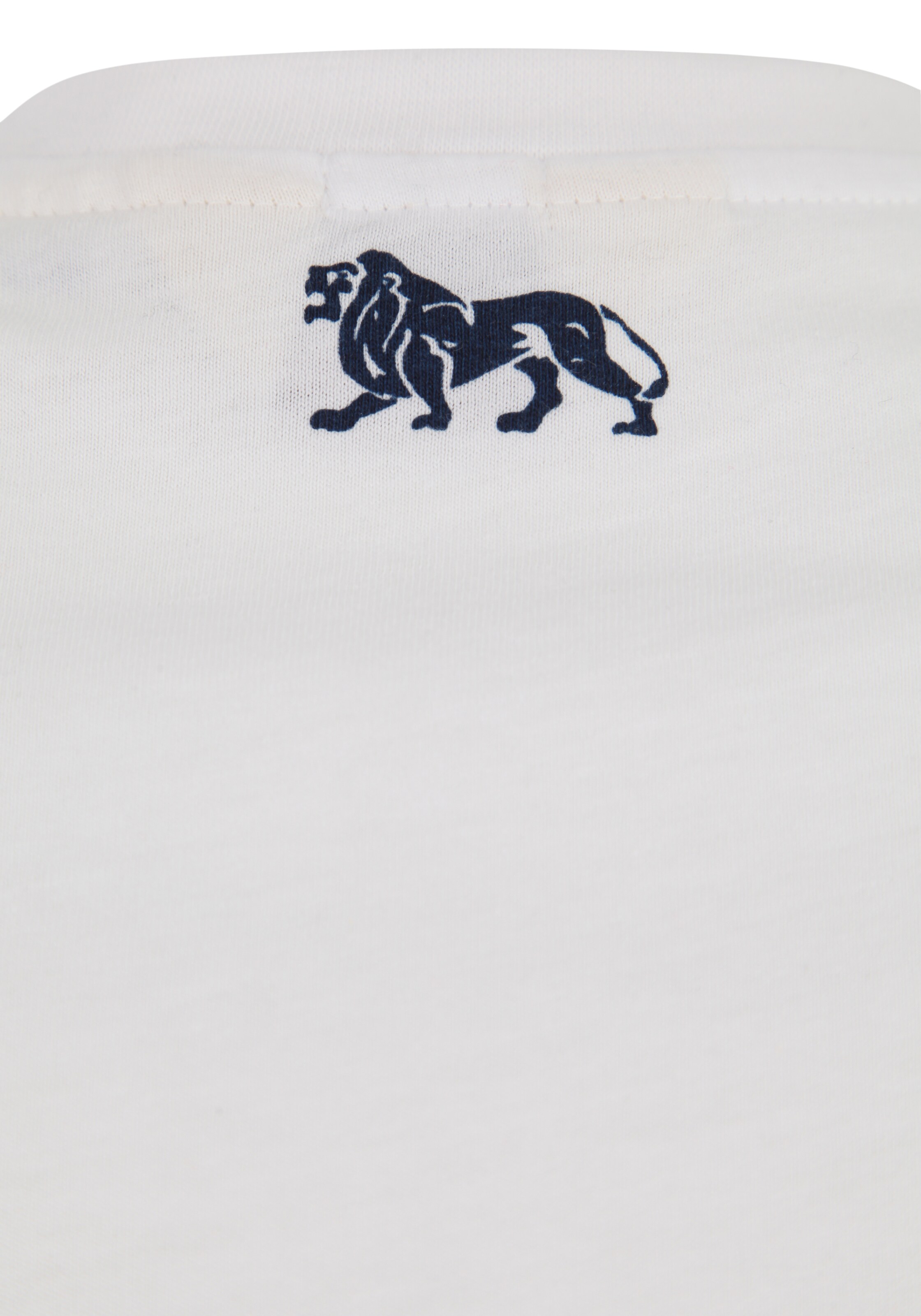 LONSDALE Tričko 'Creaton' - Biela