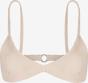 OW Collection Bra 'KARMA' in Beige: front