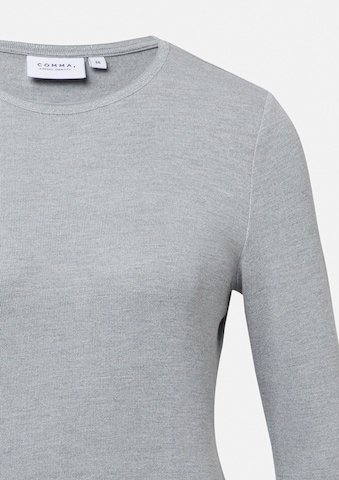 COMMA Shirt in Grau
