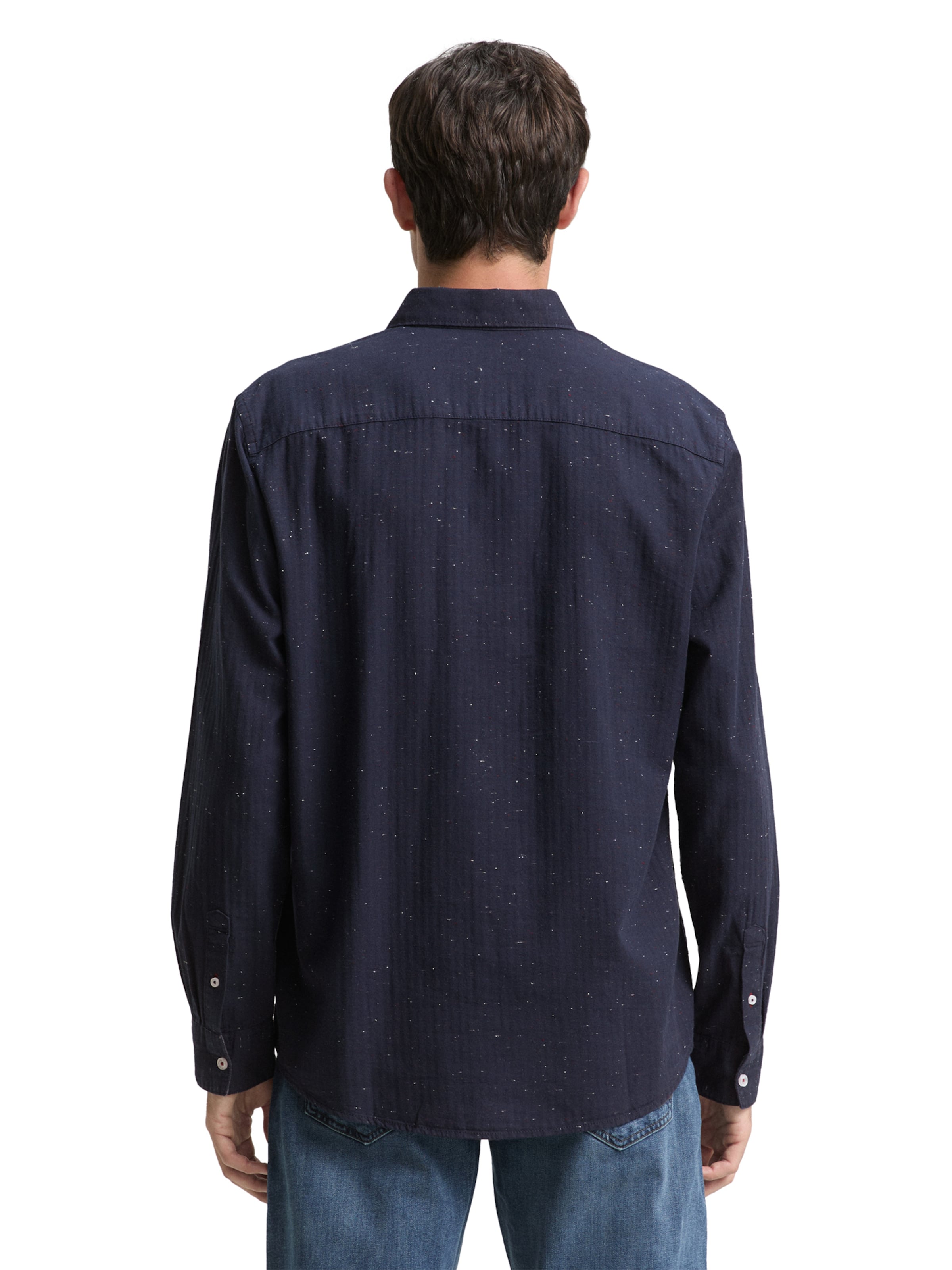 TOM TAILOR Regular Fit Hemd in Blau