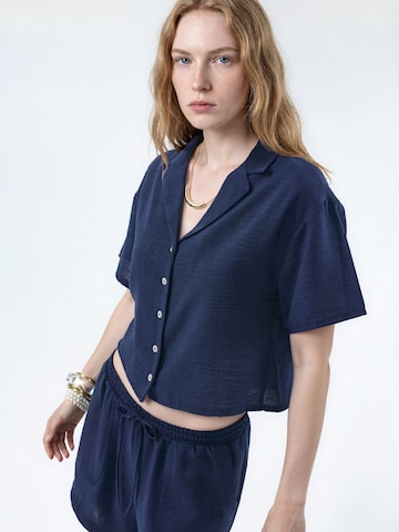 Camicia da donna di Busem in blu