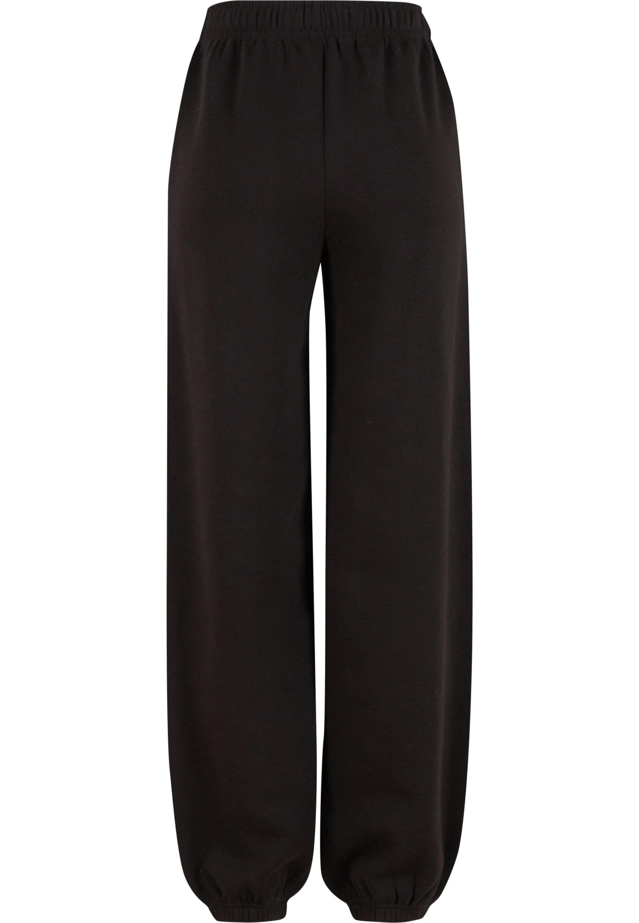 Urban Classics Tapered Trousers in Black