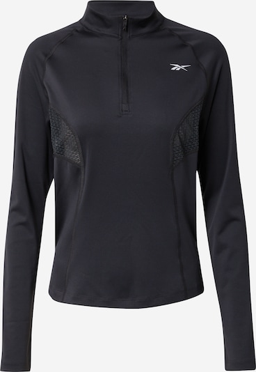 Reebok Functioneel shirt in de kleur Zwart / Wit, Productweergave