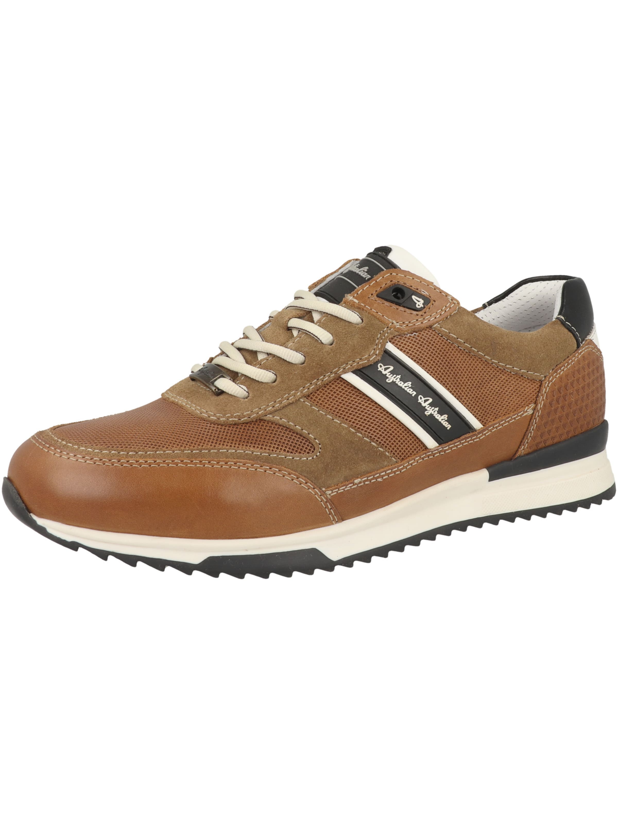 AUSTRALIAN FOOTWEAR - Sapatilhas baixas 'Filmon' em castanho: frente