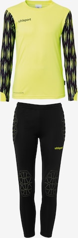UHLSPORT Trainingsanzug in Gelb: Vorderseite