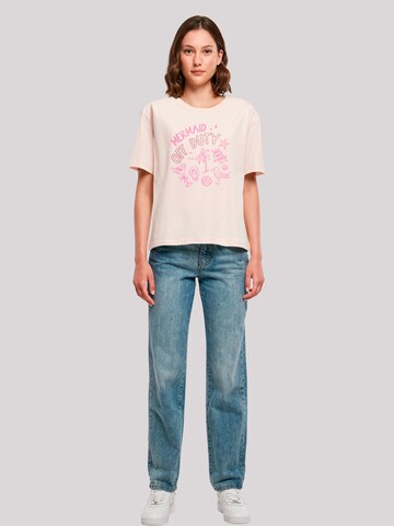 T-shirt 'Mermaid Of Duty' F4NT4STIC en rose