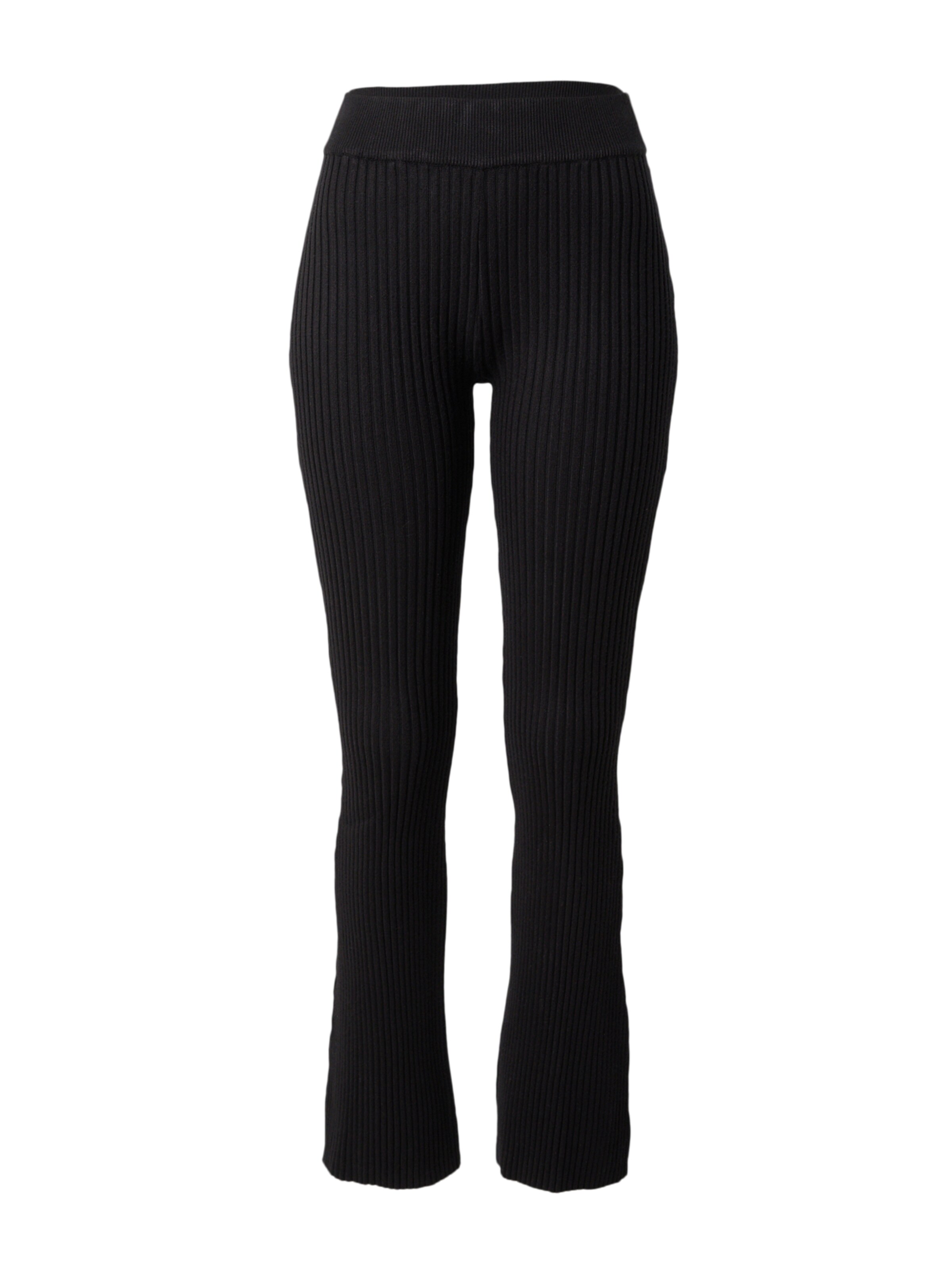 GLAMOROUS Boot cut Trousers in Black: front