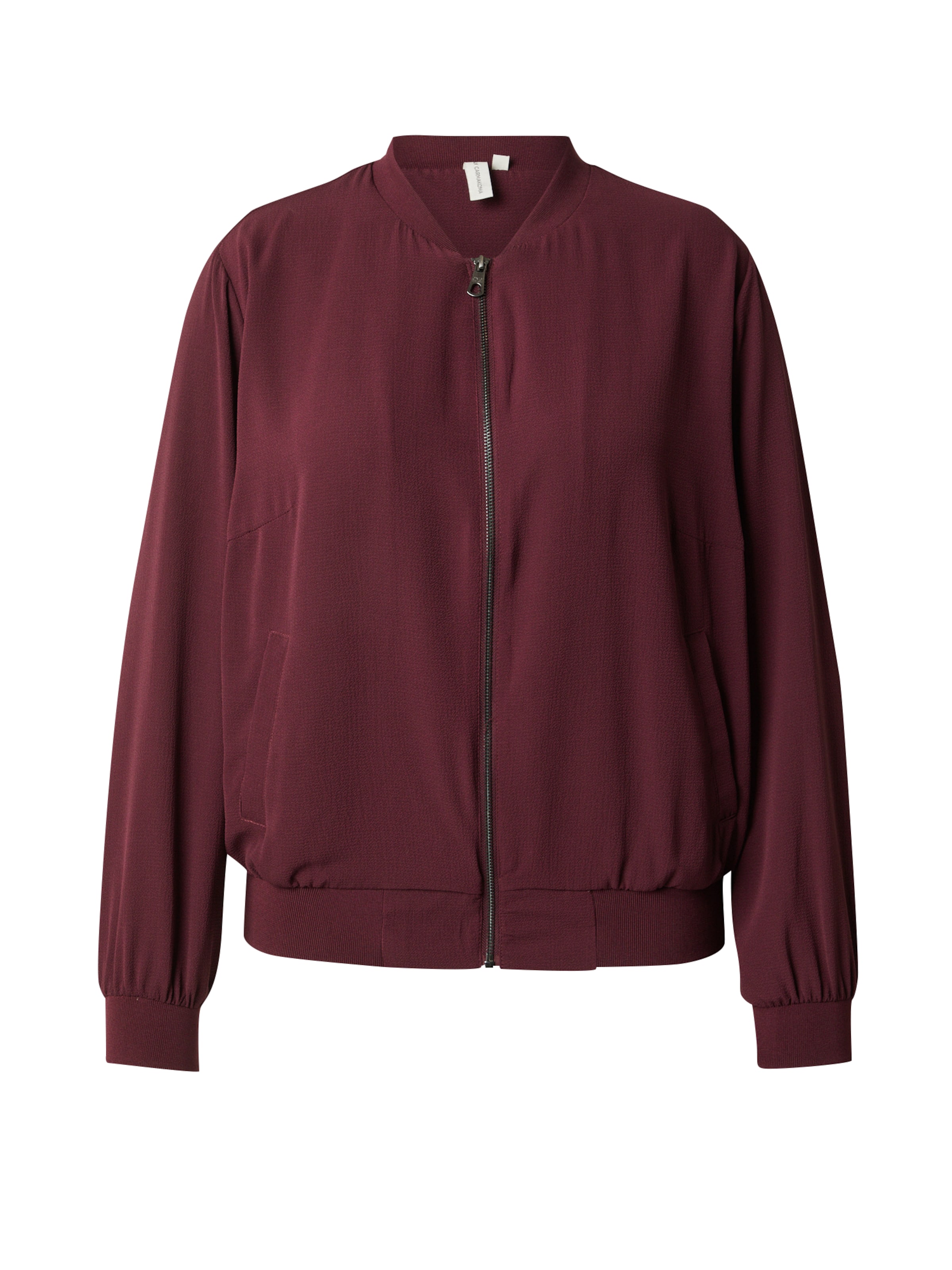 ONLY Carmakoma Between-Season Jacket 'CARLux' in Red: front