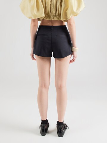 Abercrombie & Fitch Regular Trousers in Black