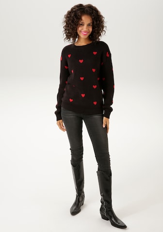 Aniston CASUAL Sweater in Black