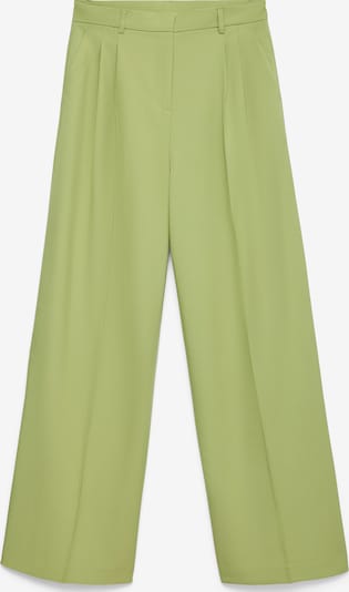 Klostuotos kelnės 'VMNANCY' iš VERO MODA, spalva – alyvuogių spalva, Prekių apžvalga