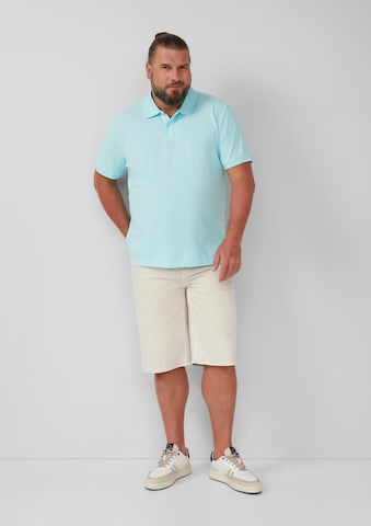 s.Oliver Men Big Sizes Shirt in Blue