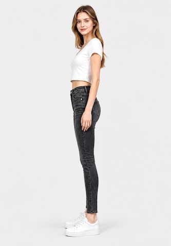 Elara Skinny Jeans in Grau