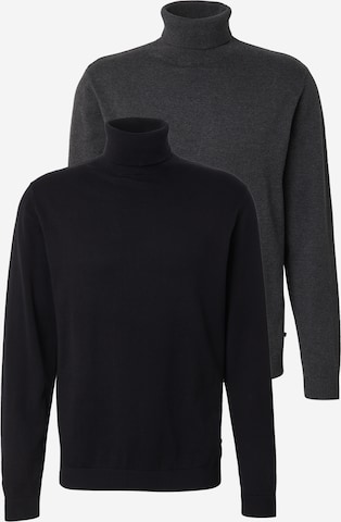JACK & JONES Neulepaita 'JJEBASIC' värissä harmaa: etupuoli