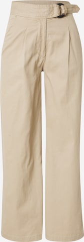 GARCIA Loosefit Laskoshousut värissä beige: etupuoli