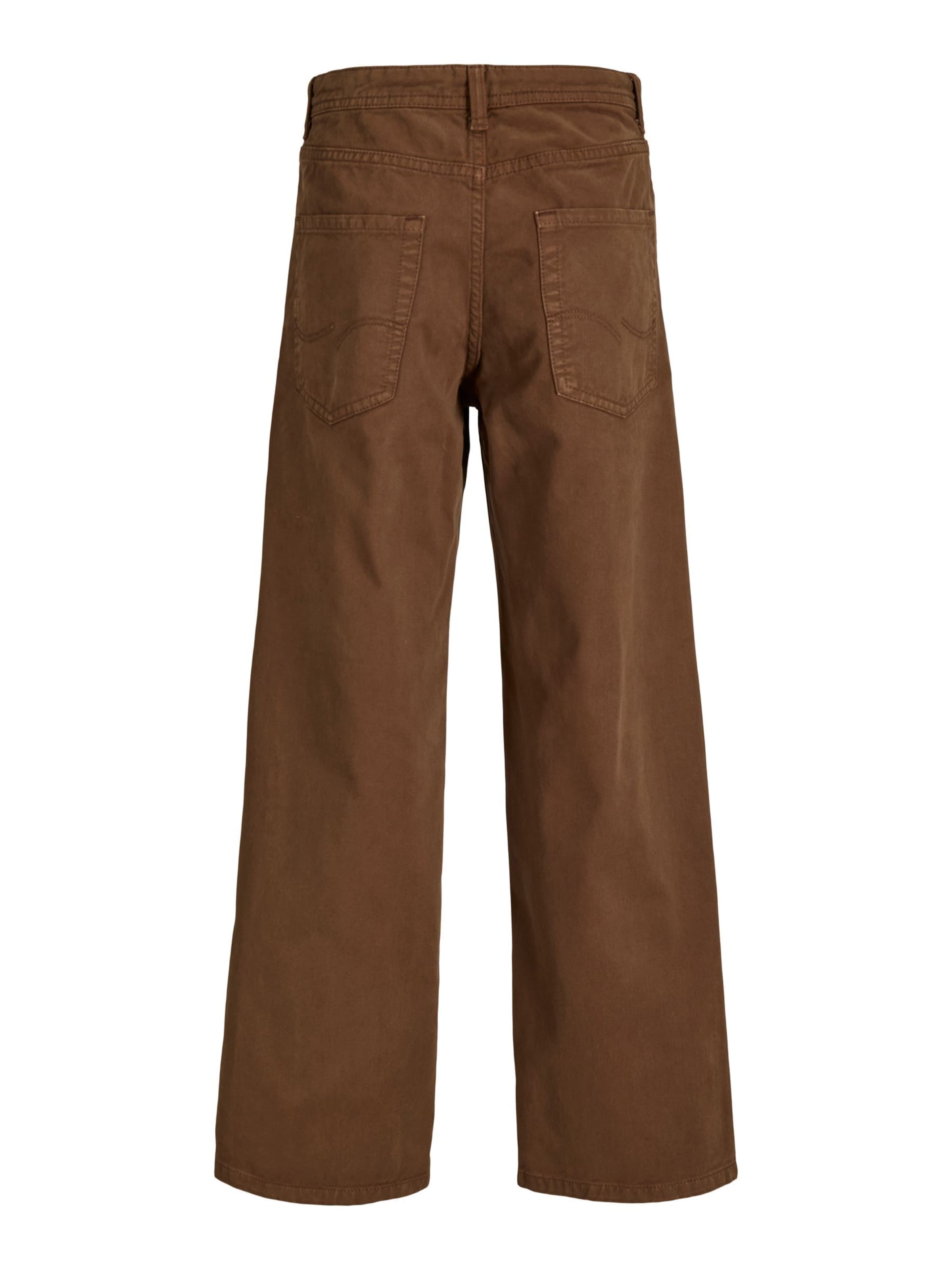 Loosefit Pantalon Jack & Jones Junior en marron