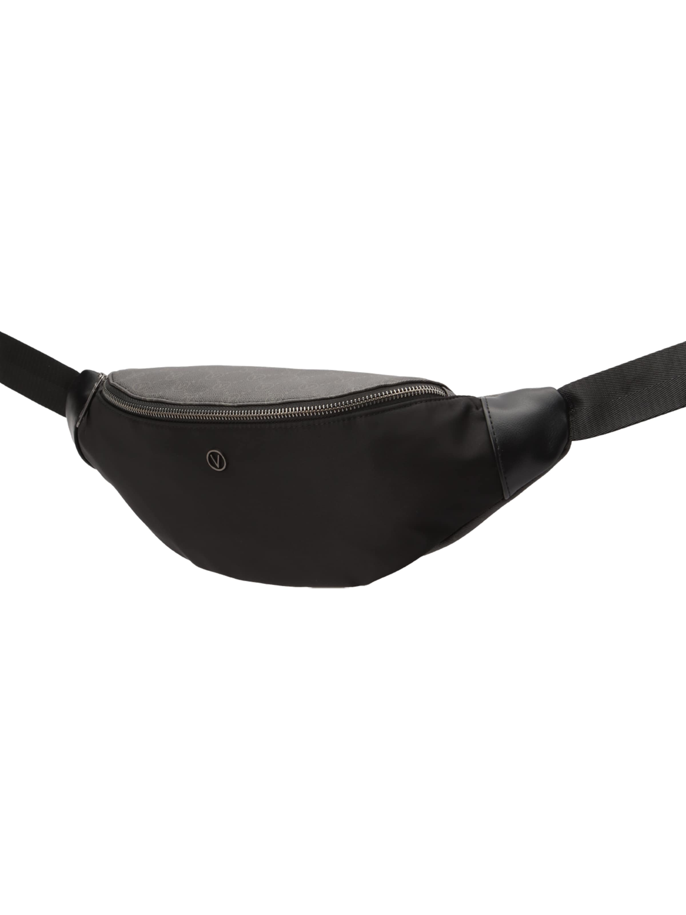 VALENTINO Torbica za okrog pasu 'NEMESYS' | črna barva