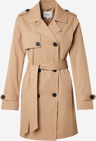 Cappotto di mezza stagione 'ONLDISA' di ONLY in beige: frontale