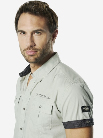 Regular fit Camicia di KOROSHI in grigio