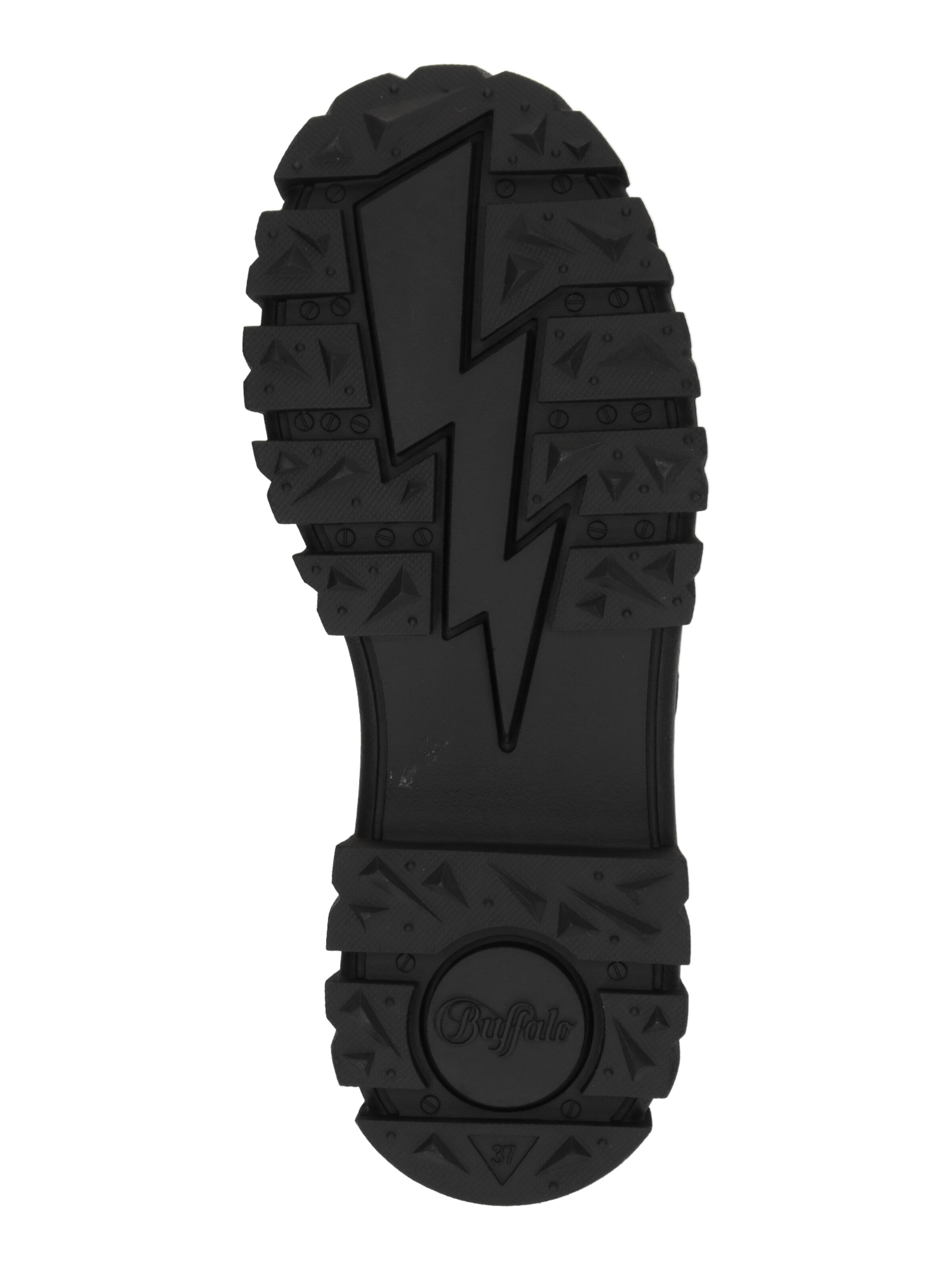 BUFFALO Ниски ботуши с връзки 'Aspha' в черно