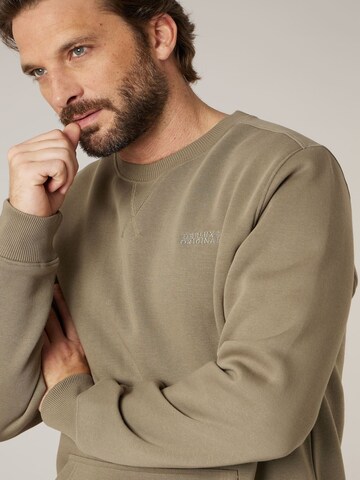 Sweat-shirt 'BENOR' Deeluxe en vert