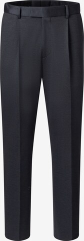 JOOP! Slim fit Pleat-Front Pants 'Bird' in Grey: front