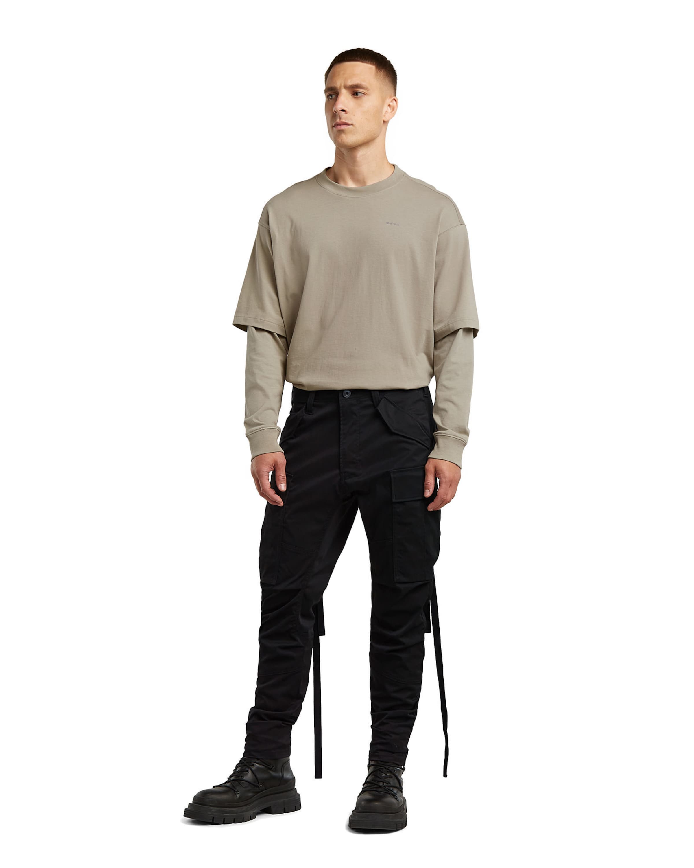 G-STAR Skinny Cargo pant - 'MA-1 Skinny Cargo Pants' in Schwarz