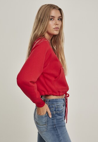 Urban Classics Sweatshirt in Rood