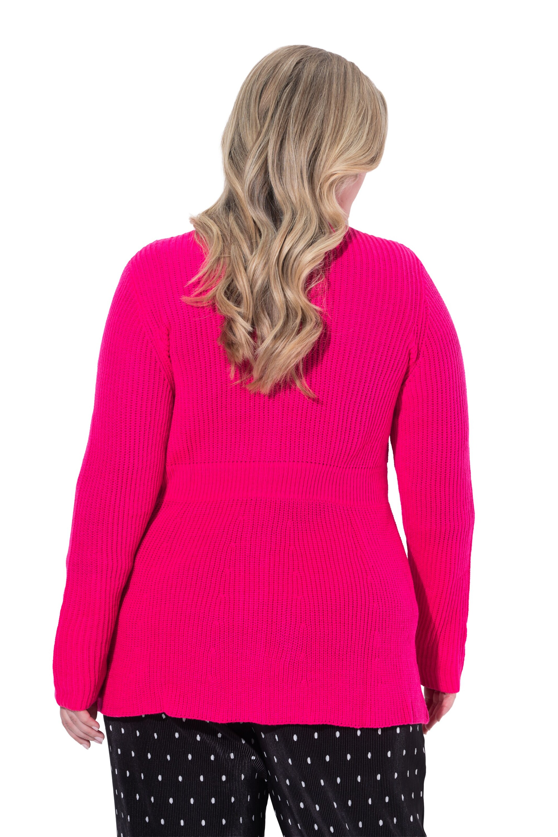 MIAMODA Knit cardigan in Pink