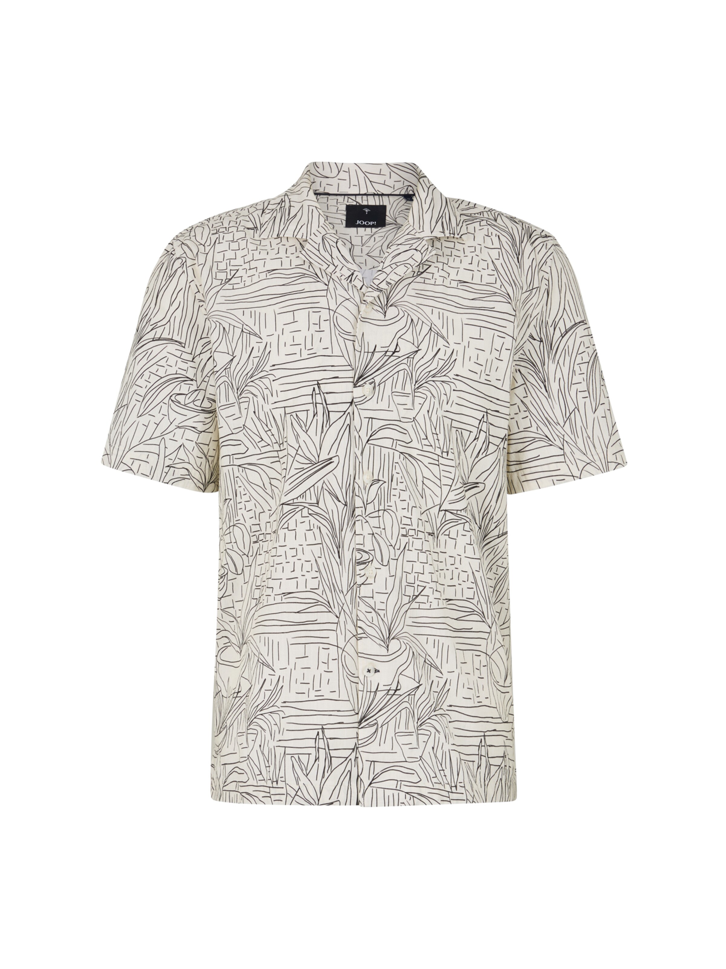 JOOP! Regular Fit Hemd 'Kawai' in Beige: Vorderseite