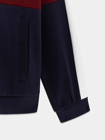 GUESS Sweatjacke in Blau