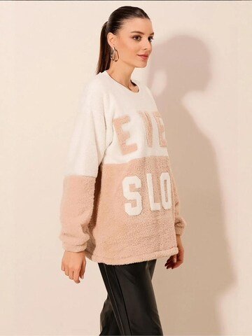 Sweat-shirt Bigdart en beige