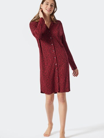 SCHIESSER Nightgown in Red: front