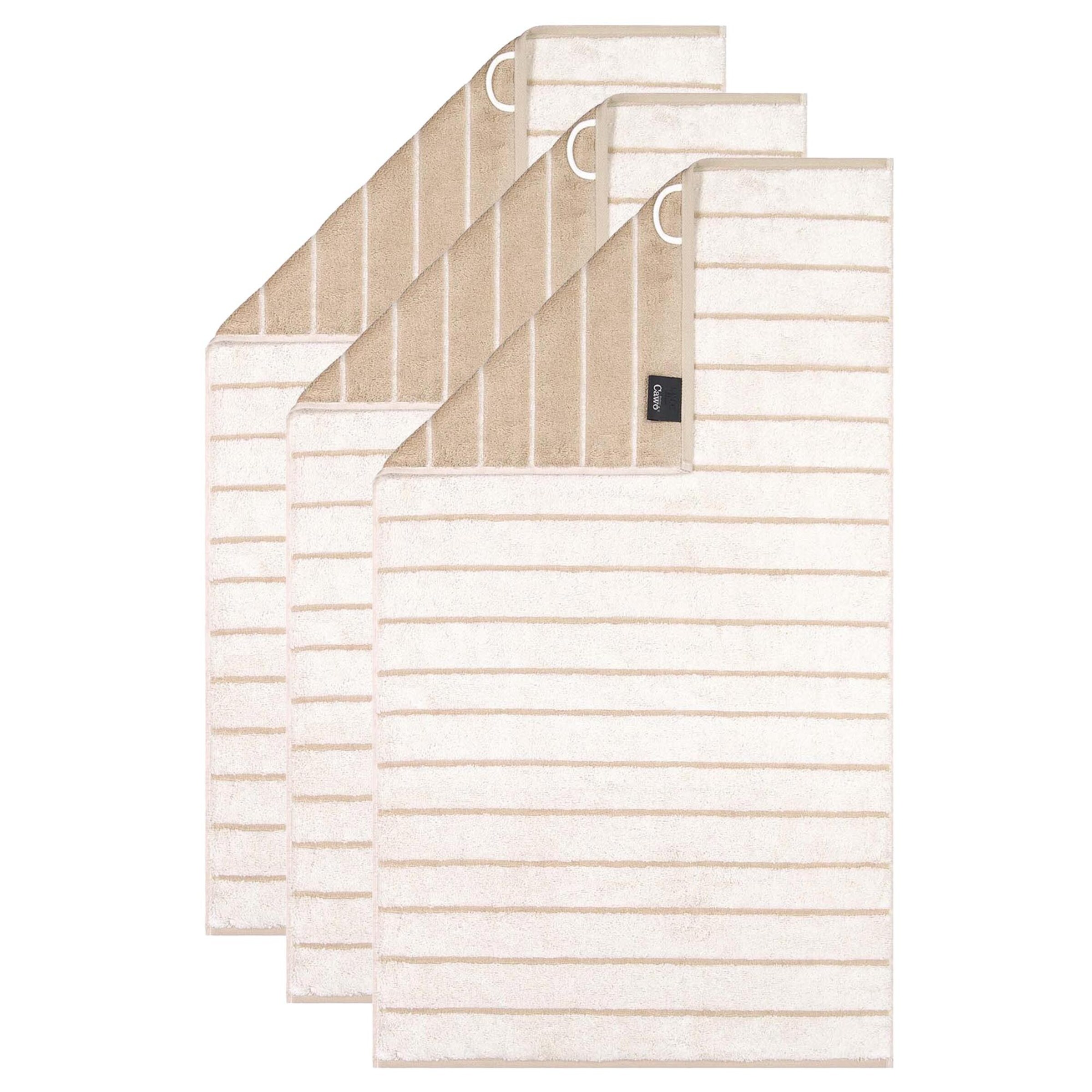 Cawö Towel in White: front