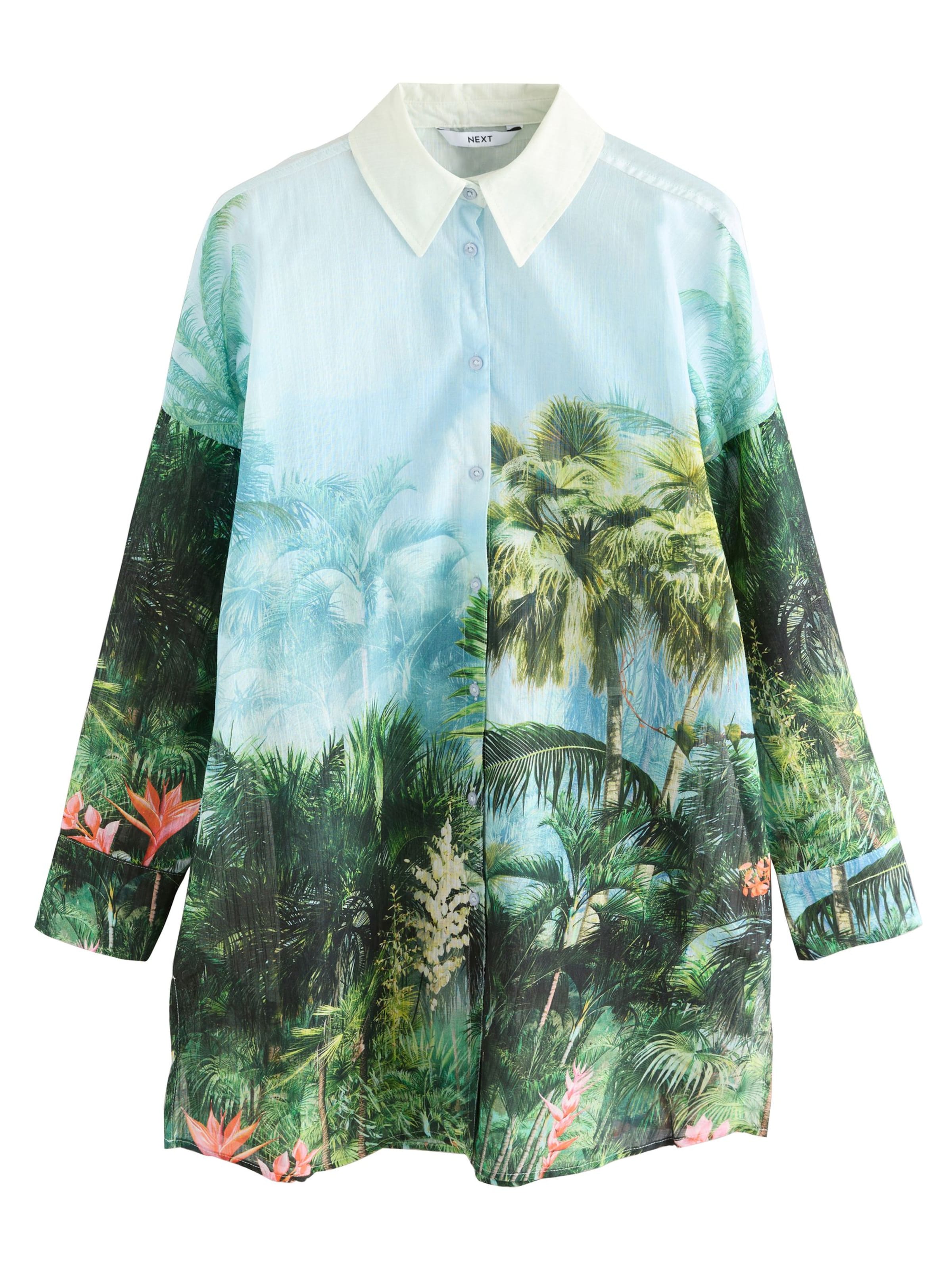 Next Sukienka koszulowa w kolorze niebieski: przód