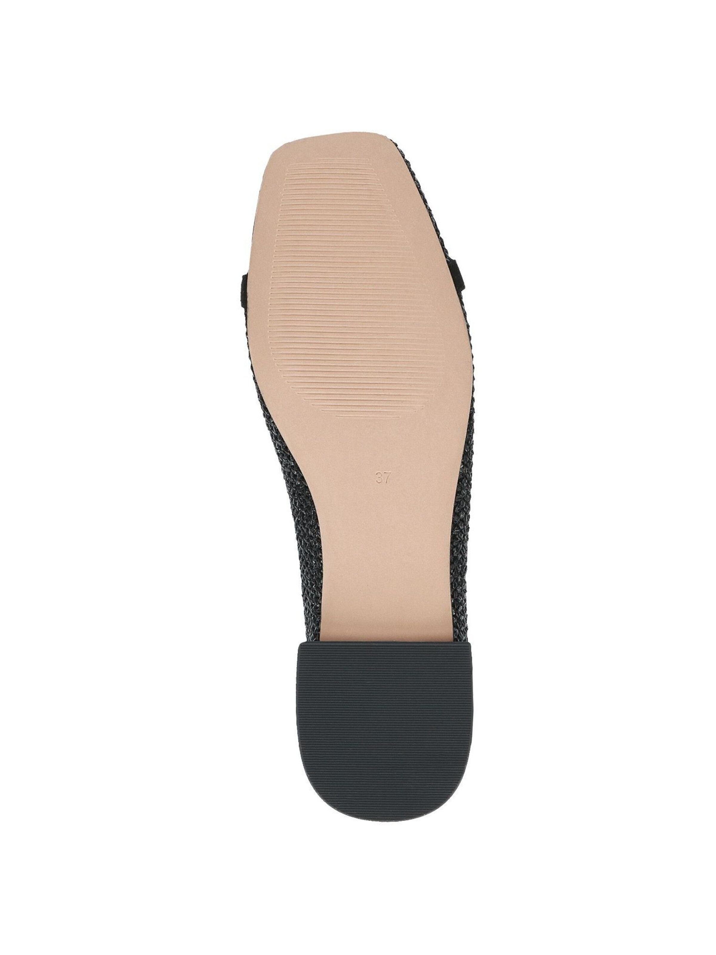CAPRICE Ballet Flats in Black