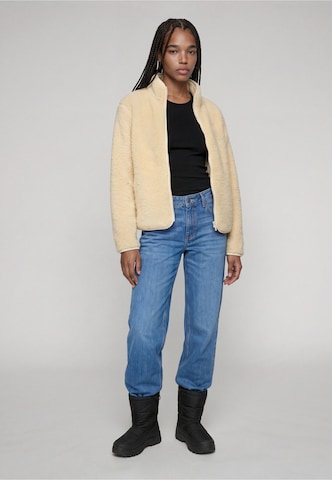 Giacca di pile 'Essential' di Karl Kani in beige