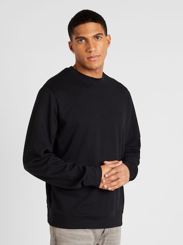 BURTON MENSWEAR LONDON Sweatshirt in Black: front